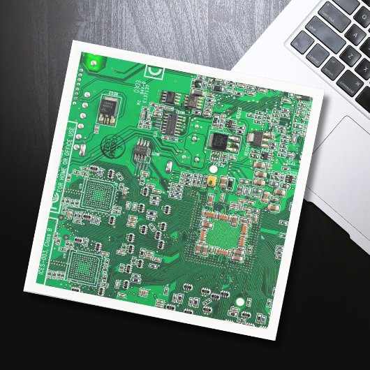 Printed Circuit Assembly PCB Green Circuit Board Servet