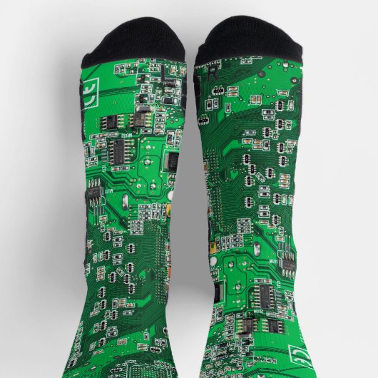 Printed Circuit Assembly PCB Green Circuit Board Sokken (Top)