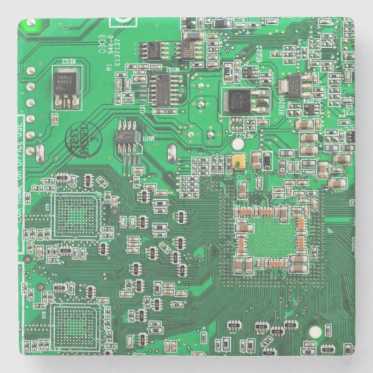 Printed Circuit Assembly PCB Green Circuit Board Stenen Onderzetter (Voorkant)