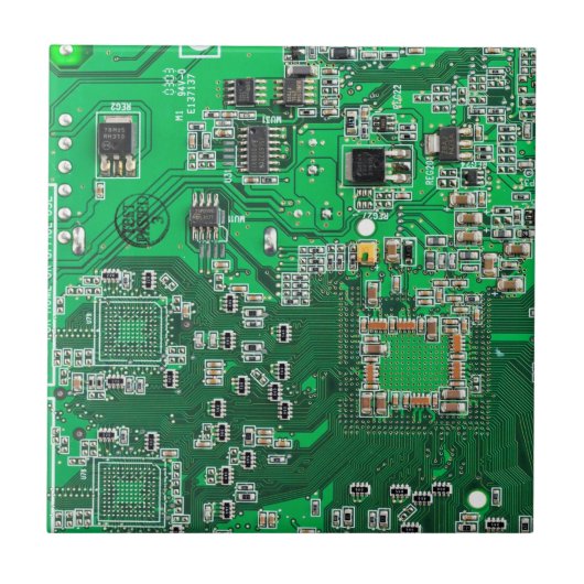 Printed Circuit Assembly PCB Green Circuit Board Tegeltje (Voorkant)