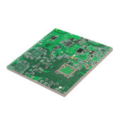 Printed Circuit Assembly PCB Green Circuit Board Tegeltje (Zijkant)