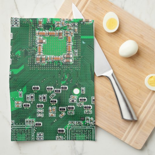 Printed Circuit Assembly PCB Green Circuit Board Theedoek (Quarter Fold)
