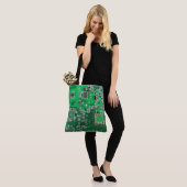 Printed Circuit Assembly PCB Green Circuit Board Tote Bag (Op model)