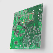 Printed Circuit Assembly PCB Green Circuit Board Vierkante Klok (Hoek)