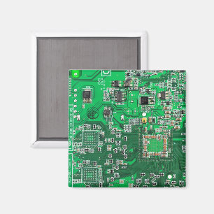 Printed Circuit Assembly PCB groene printplaat Magneet