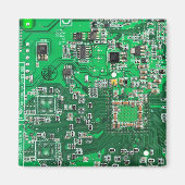 Printed Circuit Assembly PCB groene printplaat Magneet (Voorkant)