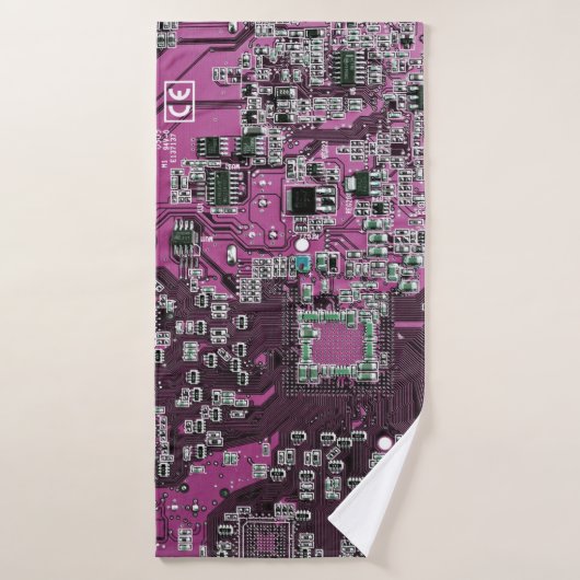Printed Circuit Assembly PCB Paarse Circuit Board Badhanddoek (Badhanddoek)