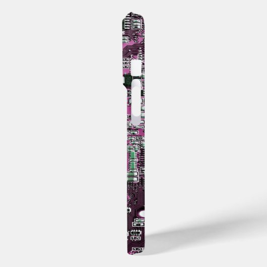 Printed Circuit Assembly PCB Paarse Circuit Board Case-Mate iPhone Case (Achterkant / Links)