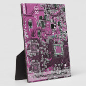Printed Circuit Assembly PCB Paarse Circuit Board Fotoplaat (Zijkant)