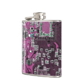 Printed Circuit Assembly PCB Paarse Circuit Board Heupfles (Links)