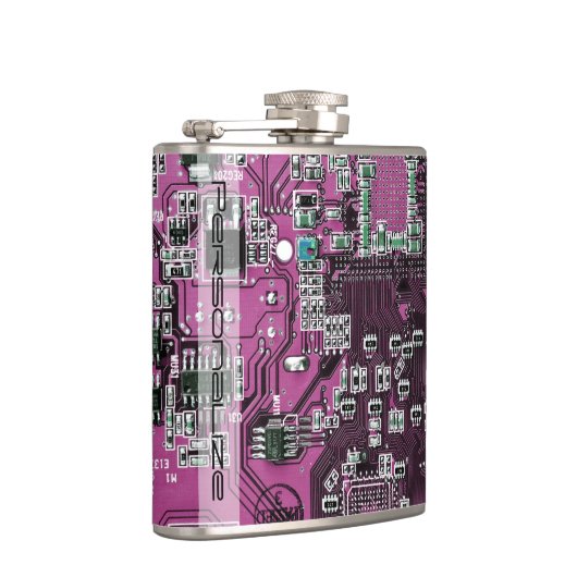 Printed Circuit Assembly PCB Paarse Circuit Board Heupfles (Rechts)