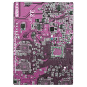 Printed Circuit Assembly PCB Paarse Circuit Board Klembord (Achterkant)