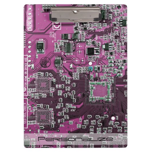 Printed Circuit Assembly PCB Paarse Circuit Board Klembord (Voorkant)