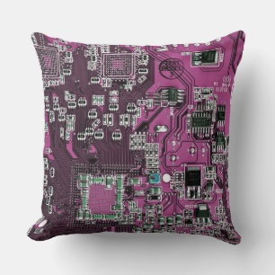 Printed Circuit Assembly PCB Paarse Circuit Board Kussen