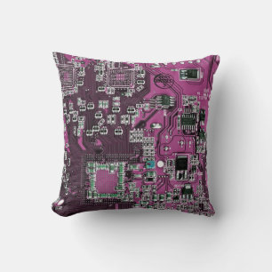 Printed Circuit Assembly PCB Paarse Circuit Board Kussen