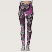 Printed Circuit Assembly PCB Paarse Circuit Board Leggings (Voorkant)