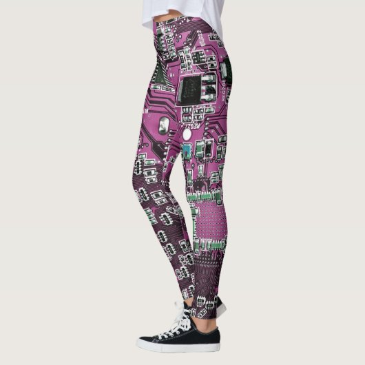 Printed Circuit Assembly PCB Paarse Circuit Board Leggings (Links)