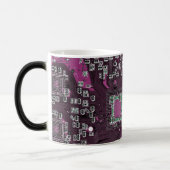 Printed Circuit Assembly PCB Paarse Circuit Board Magische Mok (Links)