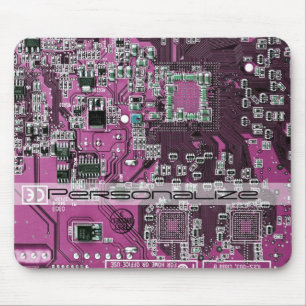 Printed Circuit Assembly PCB Paarse Circuit Board Muismat