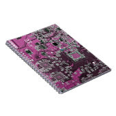 Printed Circuit Assembly PCB Paarse Circuit Board Notitieboek (Rechterzijde)