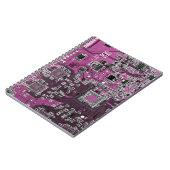 Printed Circuit Assembly PCB Paarse Circuit Board Notitieboek (Linkerzijde)