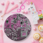 Printed Circuit Assembly PCB Paarse Circuit Board Papieren Bordje (Feest)