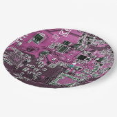 Printed Circuit Assembly PCB Paarse Circuit Board Papieren Bordje (Gekanteld)