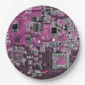 Printed Circuit Assembly PCB Paarse Circuit Board Papieren Bordje (Voorkant)