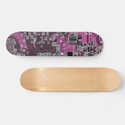 Printed Circuit Assembly PCB Paarse Circuit Board Persoonlijk Skateboard (Horizontaal)