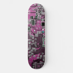 Printed Circuit Assembly PCB Paarse Circuit Board Persoonlijk Skateboard