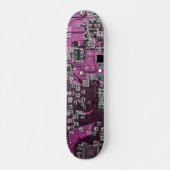 Printed Circuit Assembly PCB Paarse Circuit Board Persoonlijk Skateboard (Voorkant)
