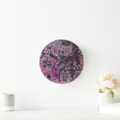 Printed Circuit Assembly PCB Paarse Circuit Board Ronde Klok (Huis)