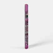 Printed Circuit Assembly PCB Paarse Circuit Board Samsung Galaxy Hoesje (Rechterkant)