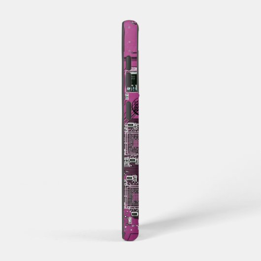 Printed Circuit Assembly PCB Paarse Circuit Board Samsung Galaxy Hoesje (Rechterkant)