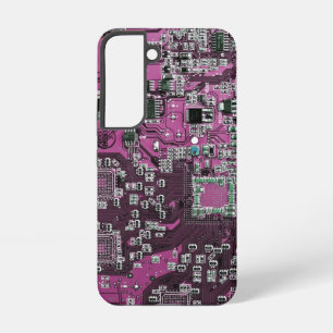 Printed Circuit Assembly PCB Paarse Circuit Board Samsung Galaxy Hoesje