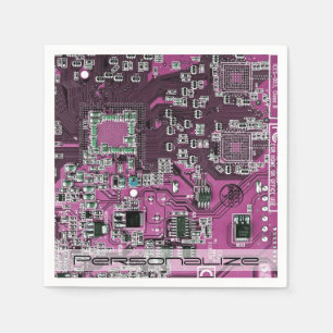 Printed Circuit Assembly PCB Paarse Circuit Board Servet