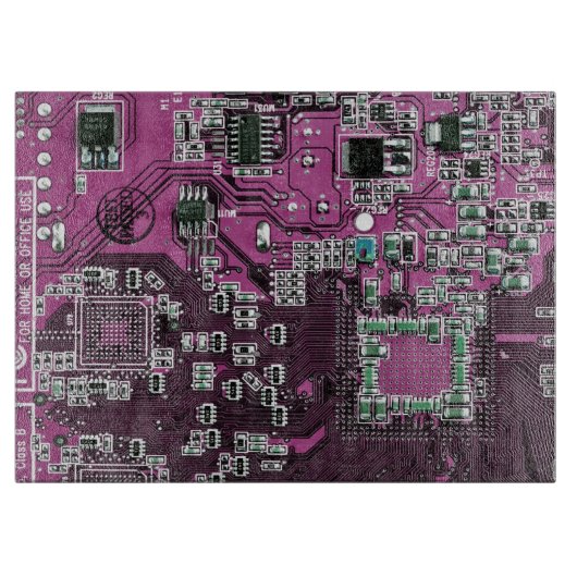 Printed Circuit Assembly PCB Paarse Circuit Board Snijplank (Voorkant)