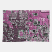 Printed Circuit Assembly PCB Paarse Circuit Board Theedoek (Horizontaal)
