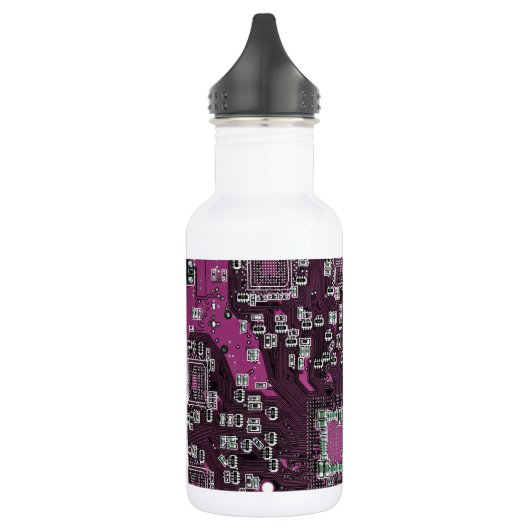 Printed Circuit Assembly PCB Paarse Circuit Board Waterfles (Links)