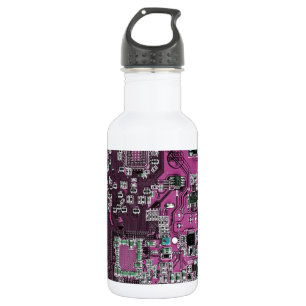 Printed Circuit Assembly PCB Paarse Circuit Board Waterfles