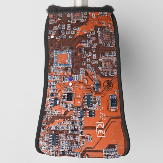 Printed Circuit Assembly PCB Sinaasappel Circuit B Golfheadcover (Draai 90)