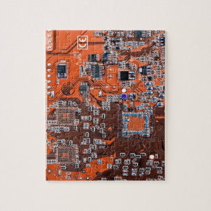 Printed Circuit Assembly PCB Sinaasappel Circuit B Legpuzzel