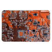Printed Circuit Assembly PCB Sinaasappel Circuit B Magneet (Horizontaal)