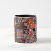 Printed Circuit Assembly PCB Sinaasappel Circuit B Mok (Midden)