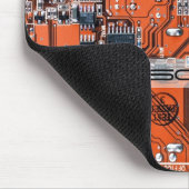 Printed Circuit Assembly PCB Sinaasappel Circuit B Muismat (Hoek)