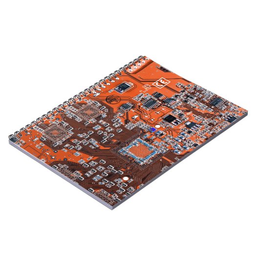Printed Circuit Assembly PCB Sinaasappel Circuit B Notitieboek (Linkerzijde)