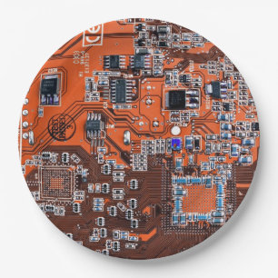 Printed Circuit Assembly PCB Sinaasappel Circuit B Papieren Bordje