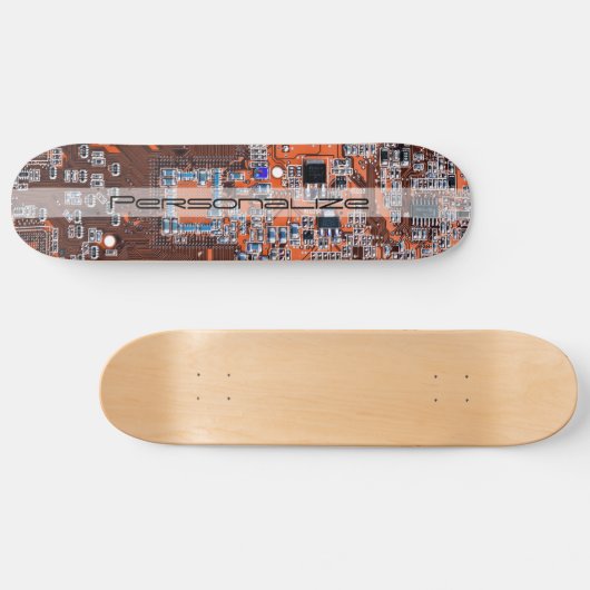 Printed Circuit Assembly PCB Sinaasappel Circuit B Persoonlijk Skateboard (Horizontaal)
