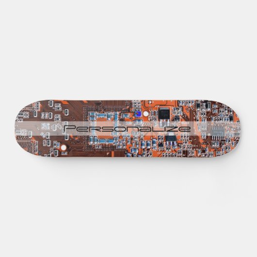 Printed Circuit Assembly PCB Sinaasappel Circuit B Persoonlijk Skateboard (Horizontaal)
