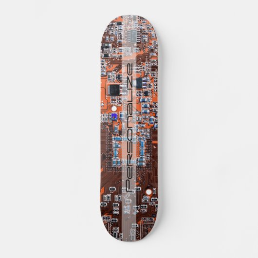 Printed Circuit Assembly PCB Sinaasappel Circuit B Persoonlijk Skateboard (Voorkant)